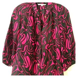 Trina Turk Silk Blouse